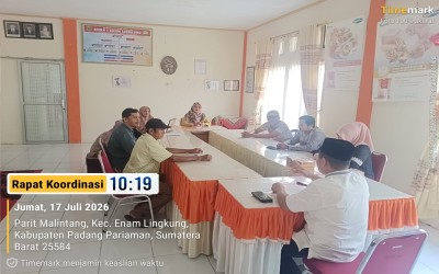 Rapat Koordinasi Bersama Pedagang di Lingkungan Sekolah